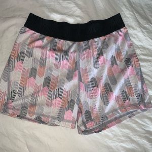 Victoria Sport Zig Zag Workout Shorts
